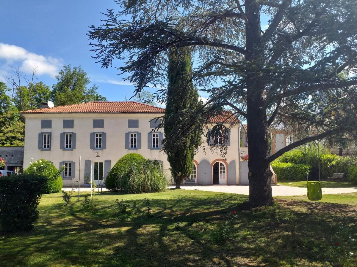 Chez Celine Et Philippe Chambre Marie Dans Propriete De Charme Avec Piscine Le Fossat Ngoại thất bức ảnh
