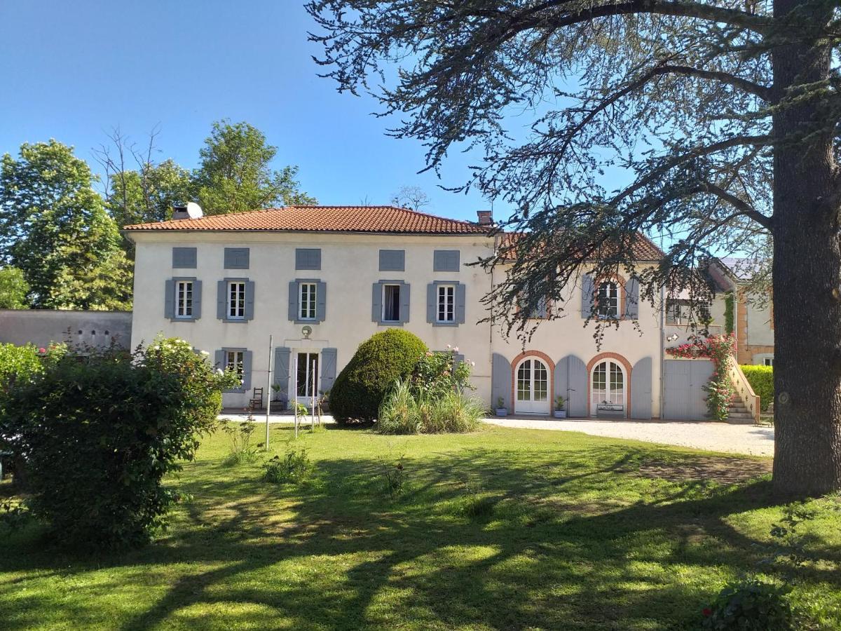 Chez Celine Et Philippe Chambre Marie Dans Propriete De Charme Avec Piscine Le Fossat Ngoại thất bức ảnh